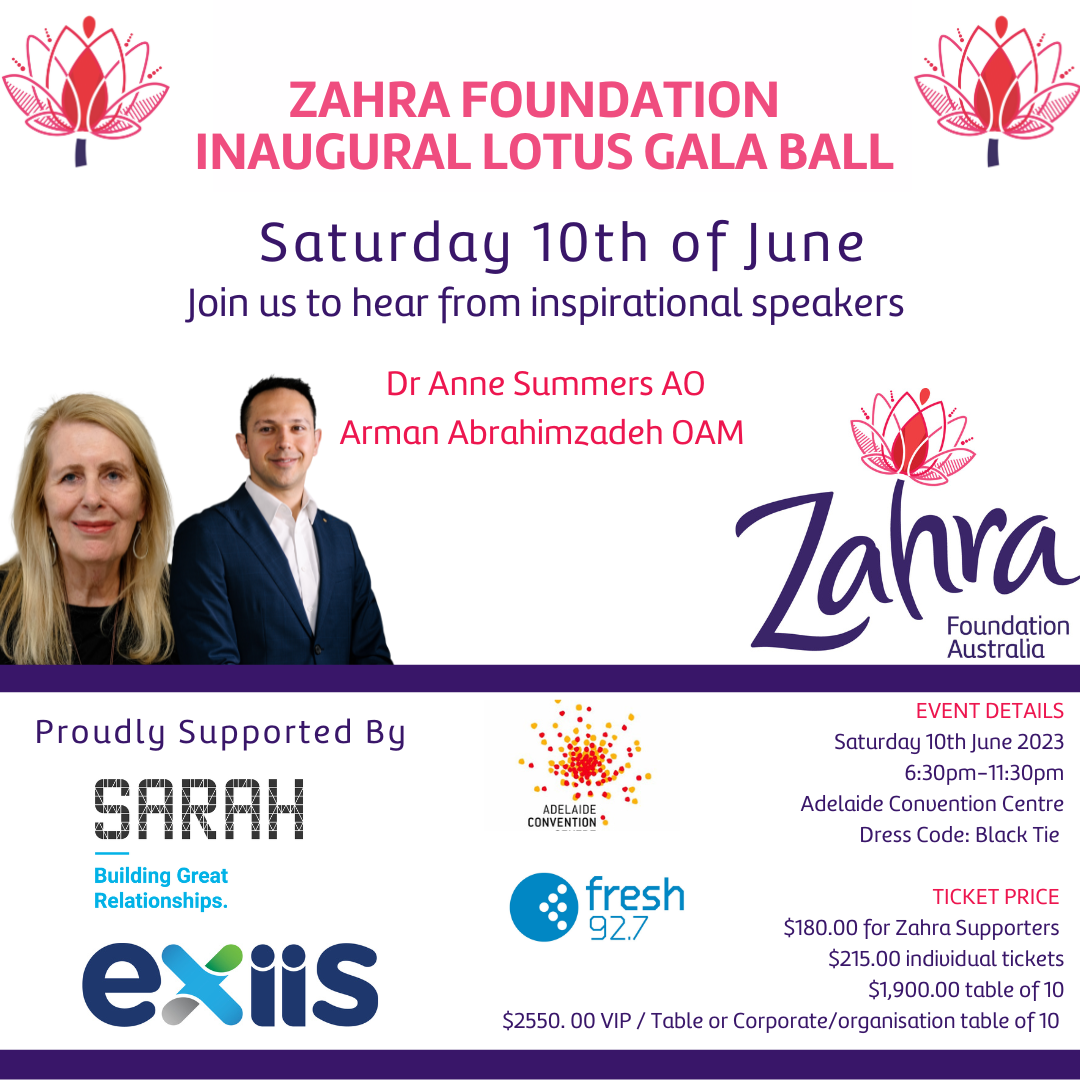 Zahra Foundation Lotus Ball
